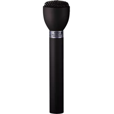 RE Broadcast 635A/B - Classic Handheld Interview Microphone, Black - Omnidirectional